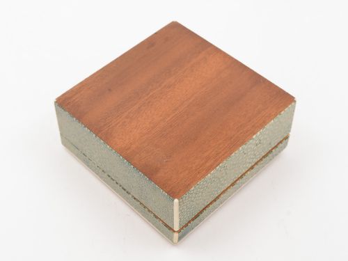 Art Deco Polished Shagreen Table Box Circa 1930