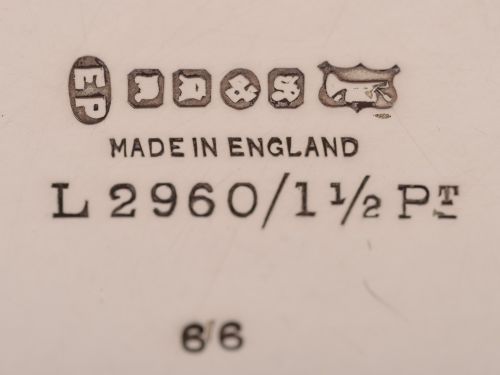 Art Deco Cocktail Shaker With Measure Circa 1930