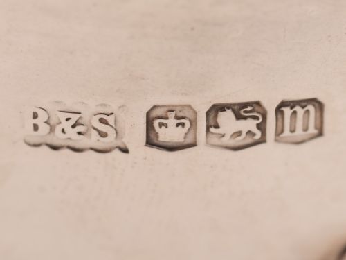 Pair of Art Deco Silver Sauce Boats Sheffield 1929