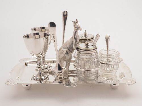 Victorian Novelty Breakfast Cruet Circa 1890