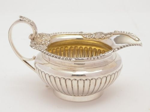Silver Cream Jug London 1928
