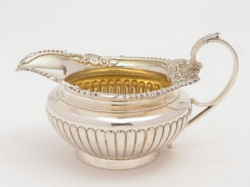 Silver Cream Jug London 1928