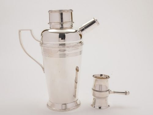 Large Art Deco Cocktail Shaker Circa 1930