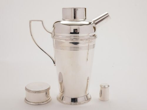Large Art Deco Cocktail Shaker Circa 1930