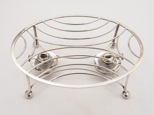 Edwardian Double Burner Trivet Circa 1905