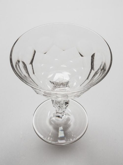 Set of 7 Champagne Glasses Circa 1920