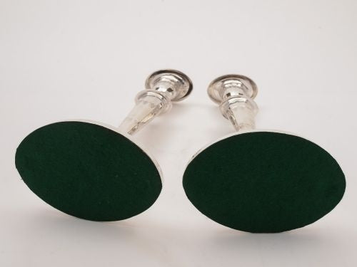 Pair of Large Victorian Candlesticks Circa 1850