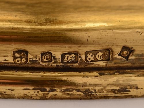 Elkington & Co Two Tier Cake Stand Dated 1853