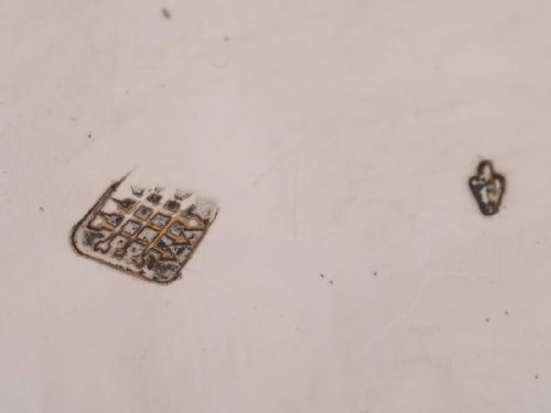 Victorian Cream & Sugar in Stand Circa 1880