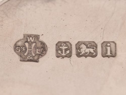 Edwardian Novelty Silver Tea Caddy Birmingham 1908