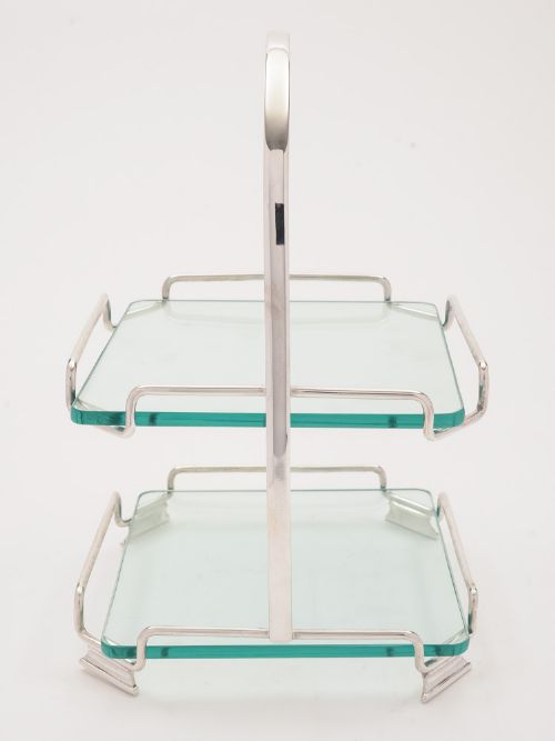 Art Deco 2 Tier Cake Stand Circa 1930