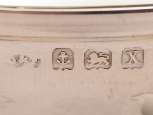 Cased Set of 4 Silver Bon Bon Dishes Birmingham 1922