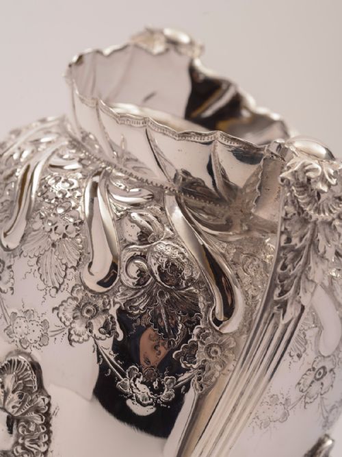 Victorian Silver Plated Tea Urn Circa 1880