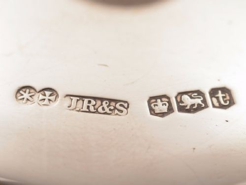 Silver Lidded Biscuit Box/Cookie Jar Sheffield 1936