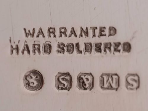 Silver Plated Two Tier Cake Stand Circa 1920