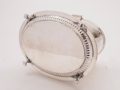 Victorian Oval Biscuit/Cookie Box Circa 1880