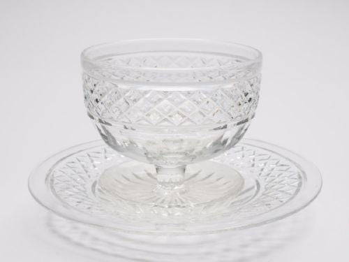 Set of 6 Cut Glass Sundae/Dessert Dishes