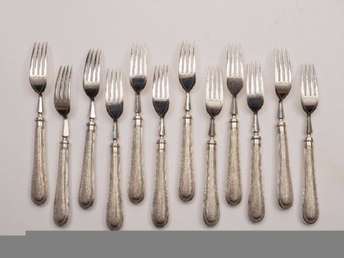 Victorian 24 Piece Dessert Set Circa 1880