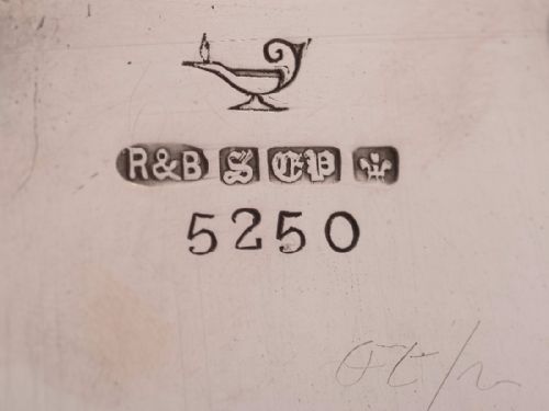 Edwardian Silver Plated Toast Rack Circa 1905