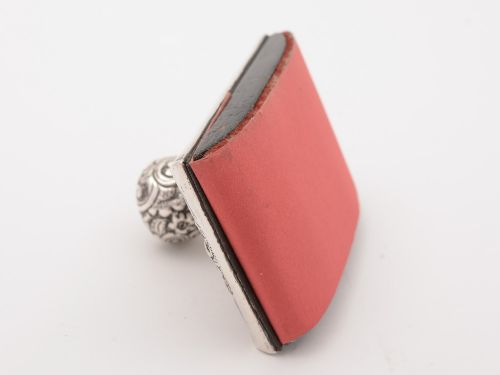 Victorian Silver Rocker Blotter Birmingham 1891