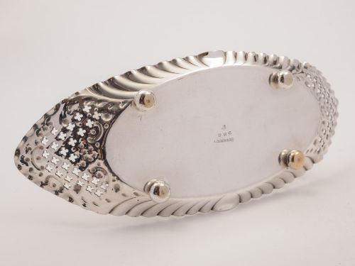 Edwardian Silver Plated Toast Rack Circa 1905