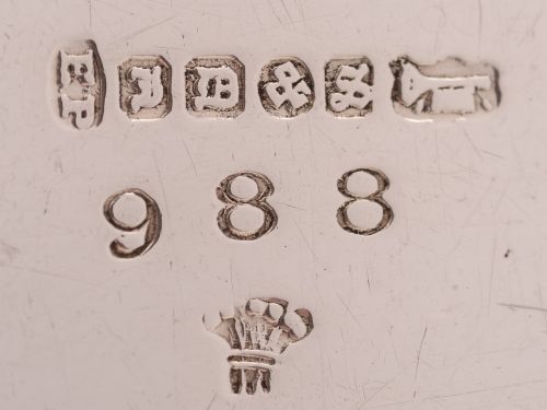 Edwardian Silver Plated Toast Rack Circa 1905