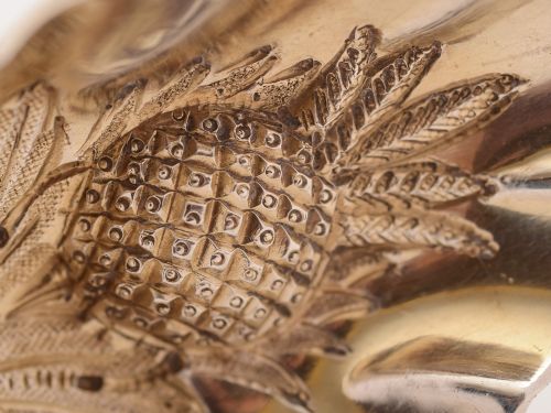 Pair of Georgian Silver Berry Spoons London 1811