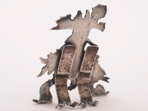 Victorian Silver Plated Menu Holder Circa 1860