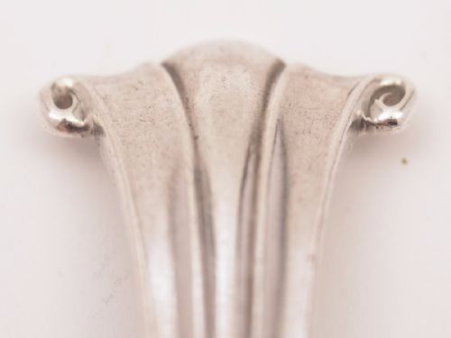 Pair of Onslow Pattern Silver Salad Servers Sheffield 1921