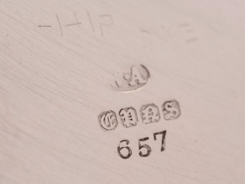 Edwardian Silver Plated Round Gallery tray Circa 1905