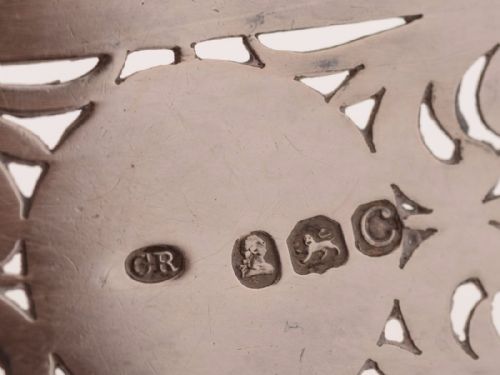Two Matched Georgian Silver Topped Trinket Boxes