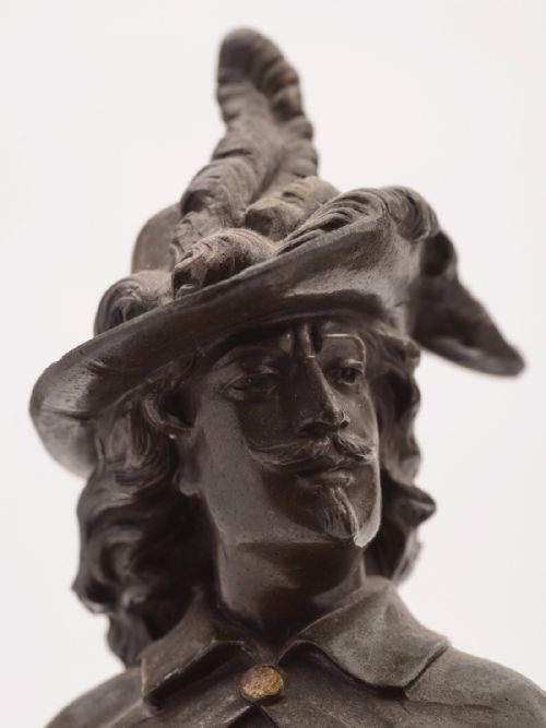 Large Pair of French Spelter Figures Circa 1890