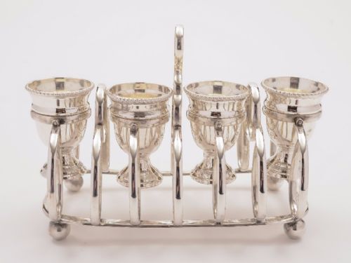 Asprey Silver Plated Ships Cruet Circa 1910