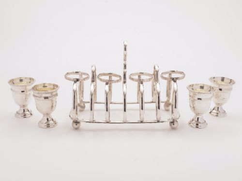 Asprey Silver Plated Ships Cruet Circa 1910