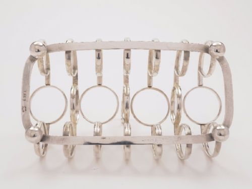 Asprey Silver Plated Ships Cruet Circa 1910