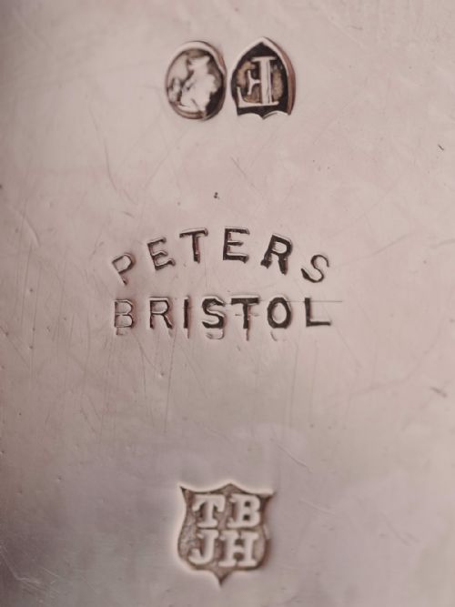 Victorian Silver Pint Tankard London 1881