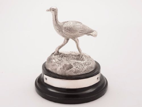 Silver Plated Emu Trophy Circa 1910