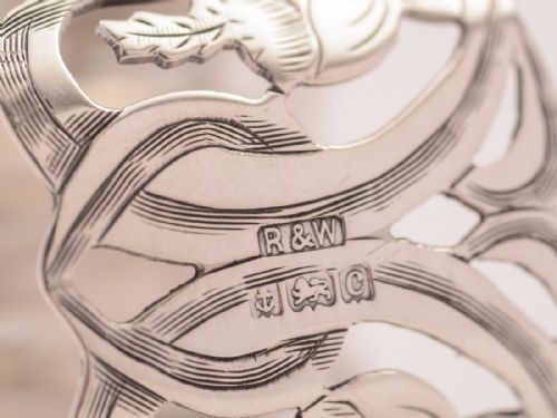 Edwardian Silver Napkin Ring Birmingham 1902