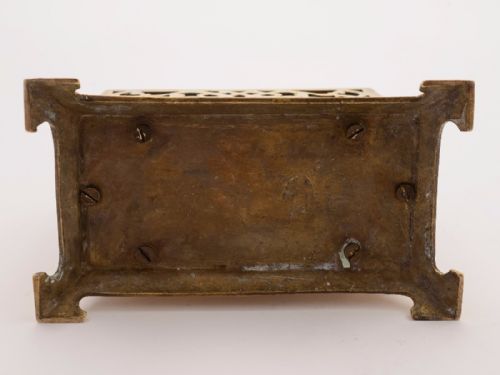 Victorian English Brass Letter Rack Circa 1890