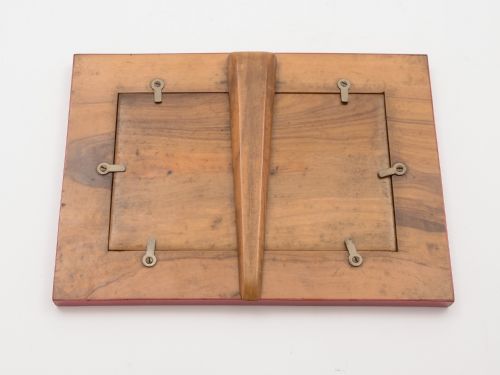 Inlaid Italian Sorrento Ware Photo Frame and Ring Box Circa 1905