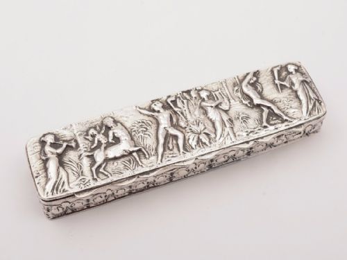 Edwardian Silver Box Chester 1901