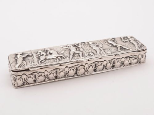 Edwardian Silver Box Chester 1901