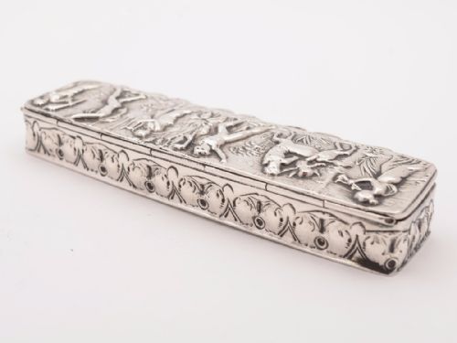 Edwardian Silver Box Chester 1901