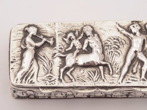 Edwardian Silver Box Chester 1901