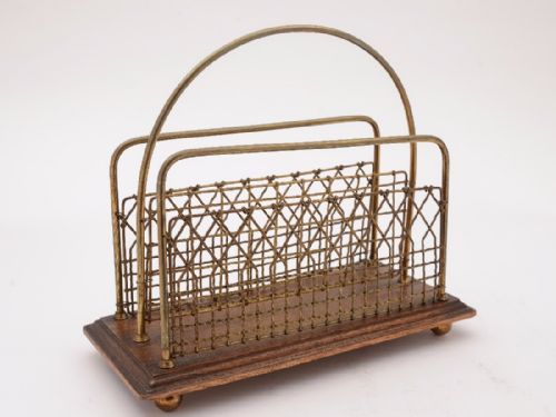 Edwardian Letter/Document Rack Circa 1905