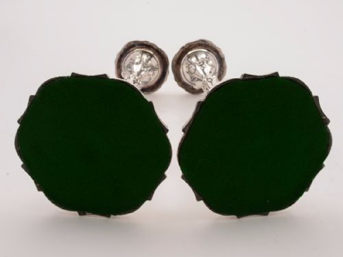 Pair of Victorian Silver Plated Candlesticks Circa 1880