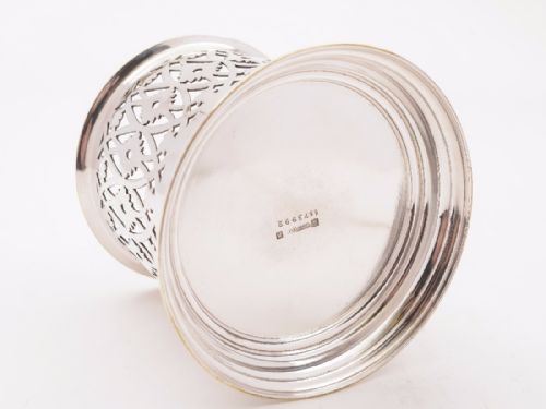 Christofle Silver Plated Bottle Coaster Circa 1920