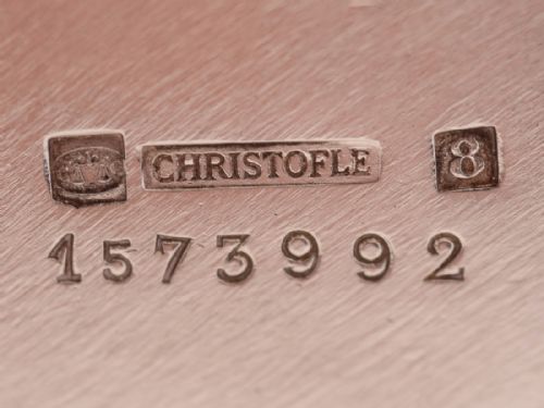 Christofle Silver Plated Bottle Coaster Circa 1920