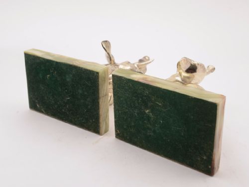 Pair of Art Deco Elephant Bookends Circa 1930