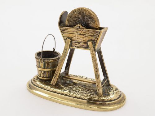 Victorian Novelty Brass Vesta Circa 1880